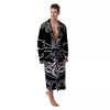 Younger Futhark And Mjolnir Print Men's Robe-grizzshop