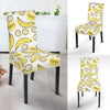 Yummy Banana Pattern Print Chair Cover-grizzshop