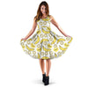 Yummy Banana Pattern Print Dress-grizzshop