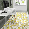 Yummy Banana Pattern Print Floor Mat-grizzshop