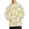 Load image into Gallery viewer, Yummy Banana Pattern Print Men Pullover Hoodie-grizzshop