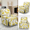 Yummy Banana Pattern Print Recliner Cover-grizzshop