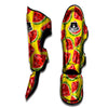 Yummy Watermelon Pieces Print Pattern Muay Thai Shin Guards-grizzshop