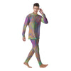 Zebra Pastel Print Pattern Men's Pajamas-grizzshop