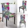 Zebra Pattern Print Chair Cover-grizzshop