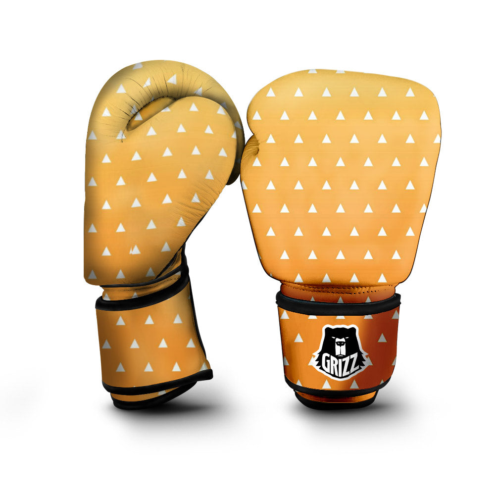Zenitsu Print Pattern Boxing Gloves-grizzshop