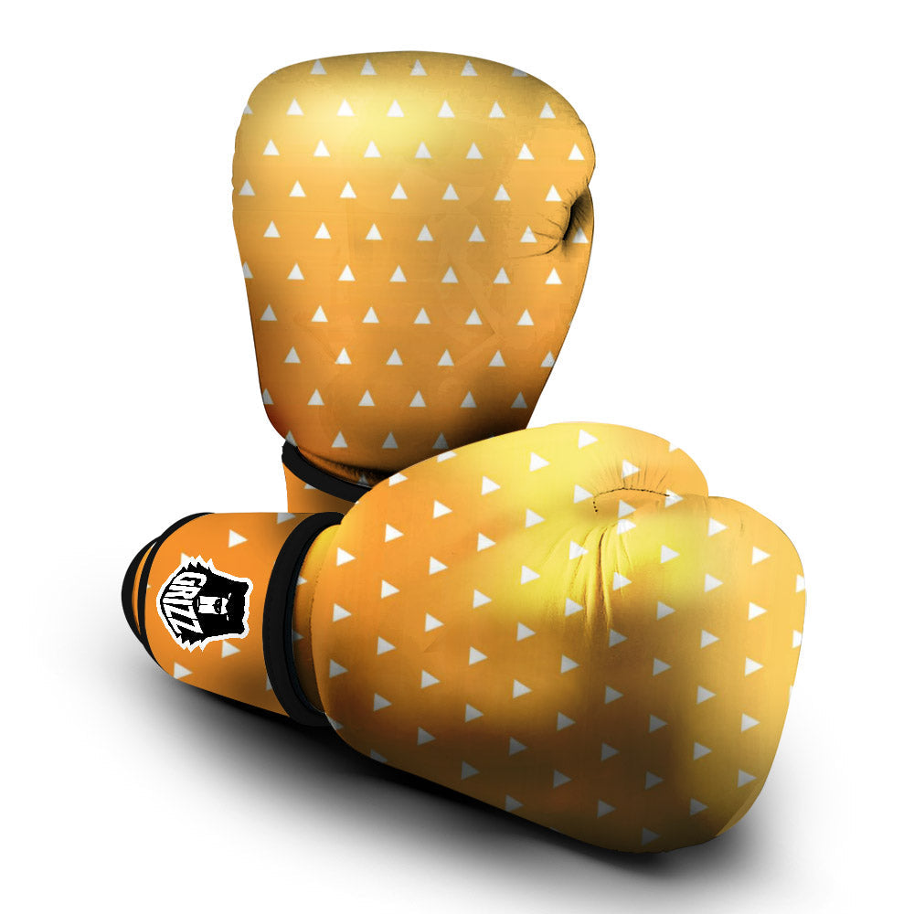 Zenitsu Print Pattern Boxing Gloves-grizzshop