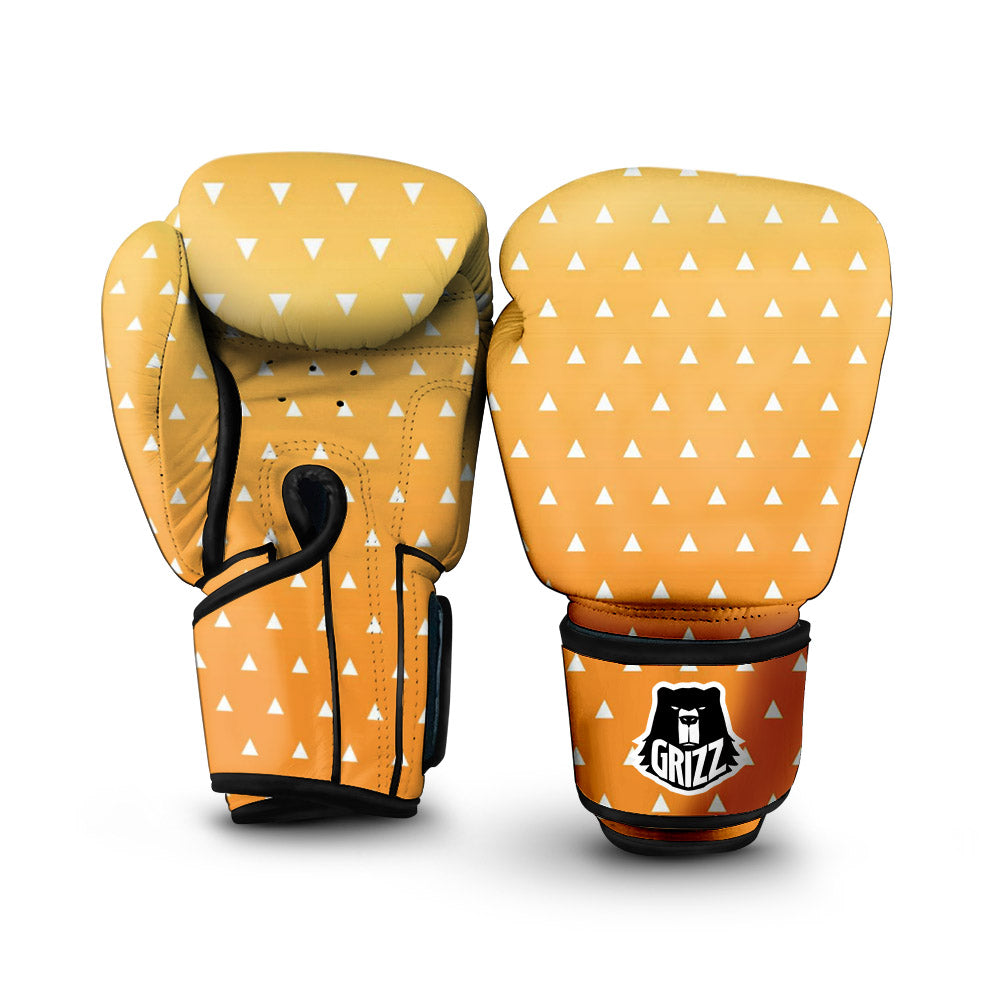 Zenitsu Print Pattern Boxing Gloves-grizzshop