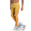 Zenitsu Print Pattern Men's Leggings-grizzshop