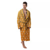 Zenitsu Print Pattern Men's Robe-grizzshop