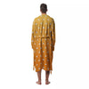 Zenitsu Print Pattern Men's Robe-grizzshop