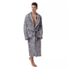 Zentangle Ethnic Print Pattern Men's Robe-grizzshop