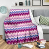 Zig Zag Pattern Print Blanket-grizzshop