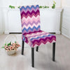 Zig Zag Pattern Print Chair Cover-grizzshop