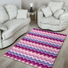 Zig Zag Pattern Print Floor Mat-grizzshop