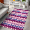 Zig Zag Pattern Print Floor Mat-grizzshop