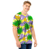 Zig Zag Pineapple Print Men T Shirt-grizzshop