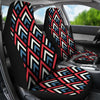 Zig Zag Print Pattern Universal Fit Car Seat Covers-grizzshop