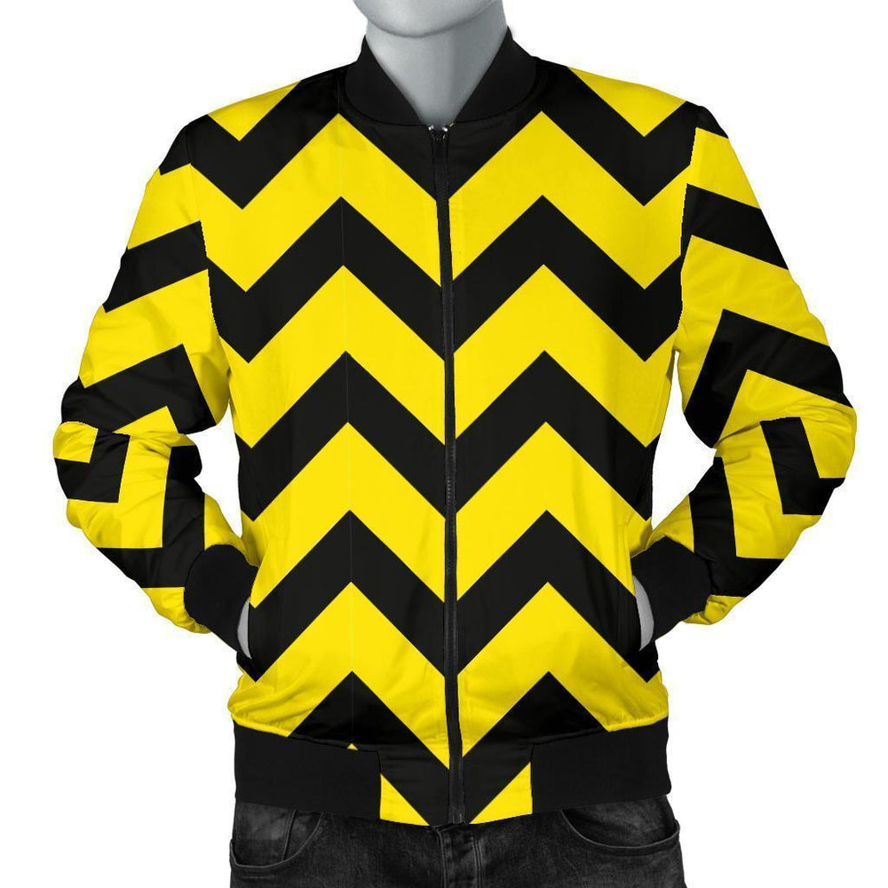 Dice Colorful Pattern Print Men's Bomber Jacket