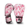 Zigzag Abstract Stripes Pink Print Pattern Boxing Gloves-grizzshop