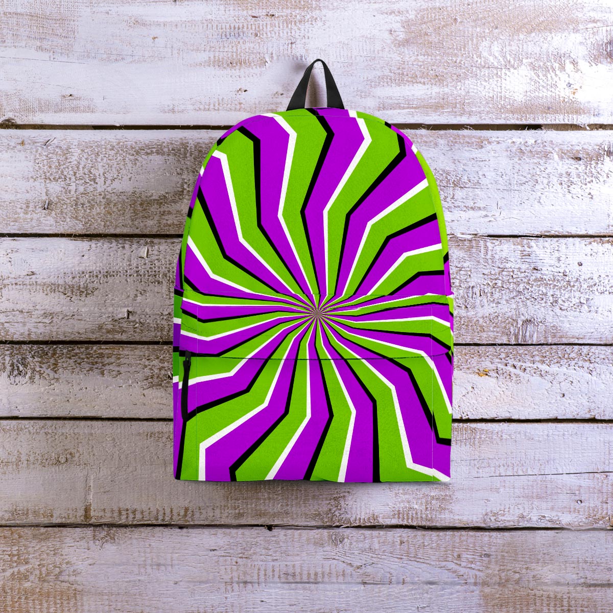 Zigzag Optical illusion Backpack-grizzshop