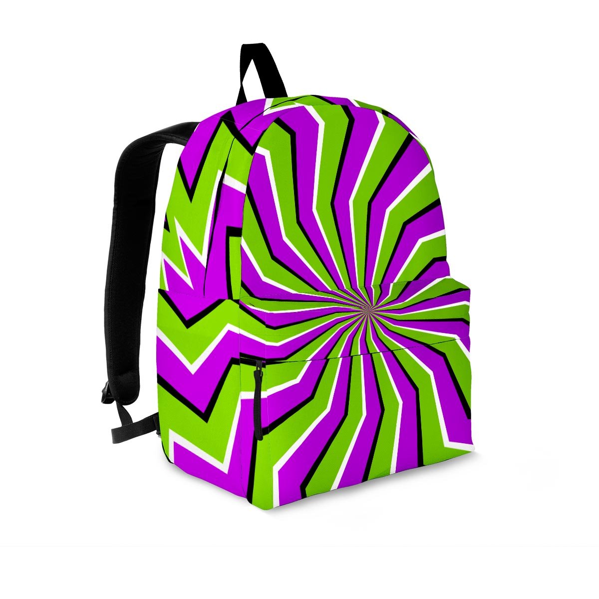 Zigzag Optical illusion Backpack-grizzshop