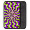 Zigzag Optical illusion Car Console Cover-grizzshop