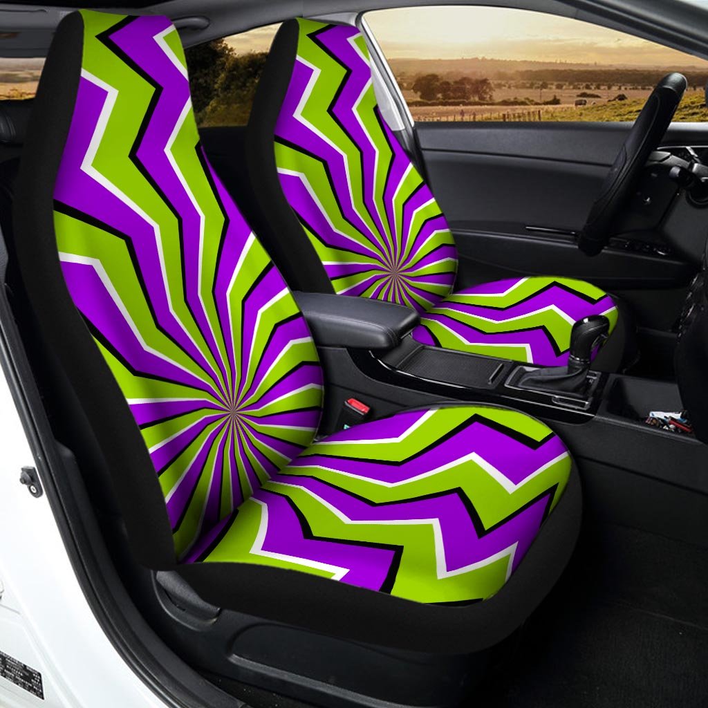 Zigzag Optical illusion Car Seat Covers-grizzshop