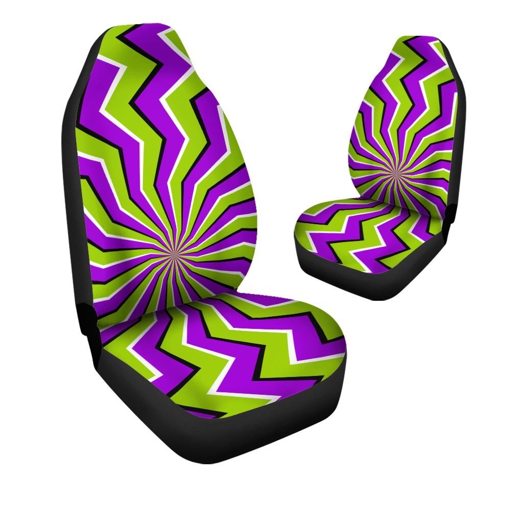 Zigzag Optical illusion Car Seat Covers-grizzshop