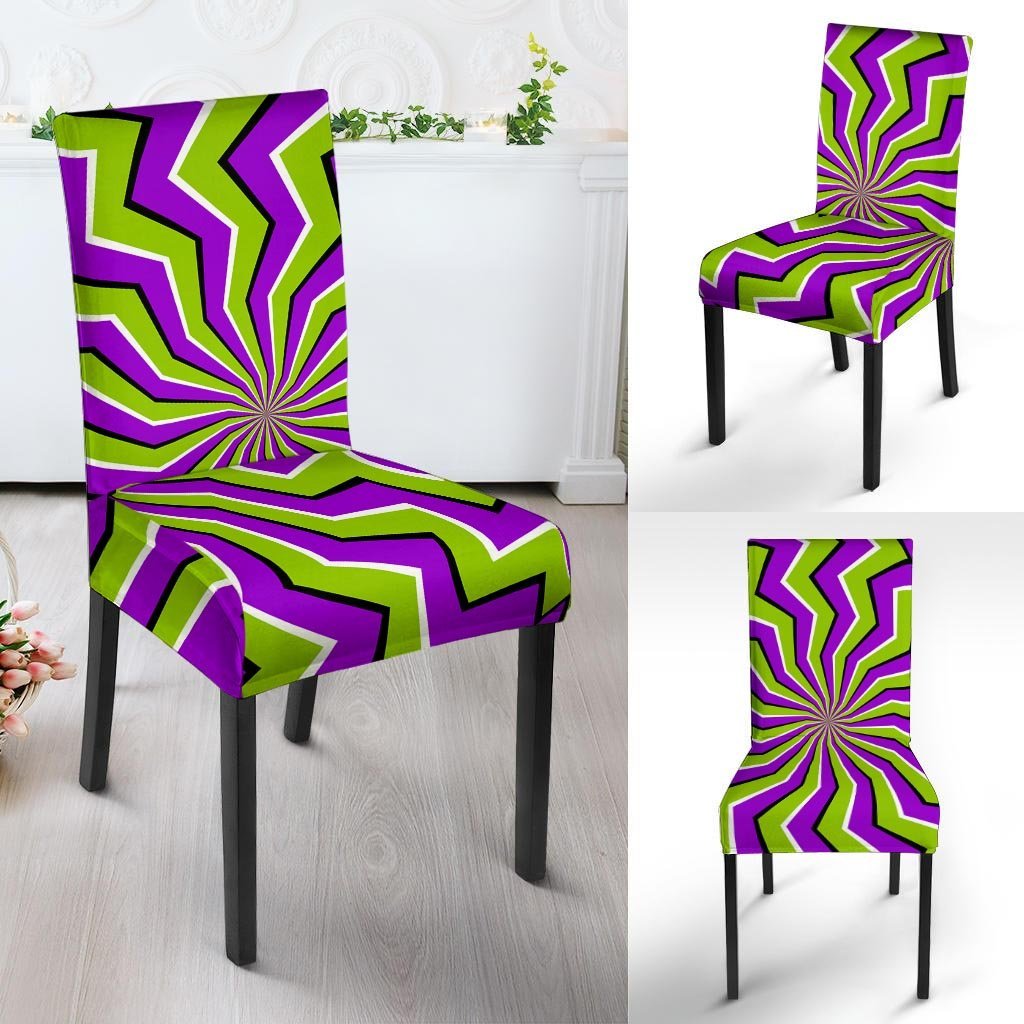 Zigzag Optical illusion Chair Cover-grizzshop
