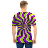 Zigzag Optical illusion Men T Shirt-grizzshop