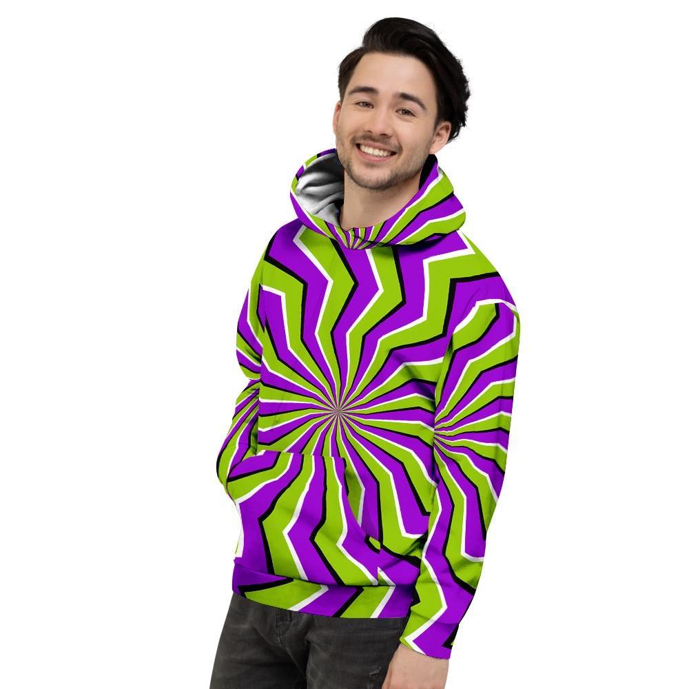Zigzag Optical illusion Men's Hoodie-grizzshop