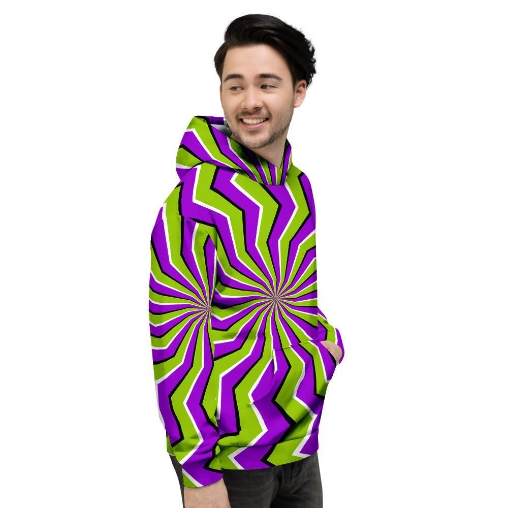 Zigzag Optical illusion Men's Hoodie-grizzshop