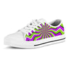 Zigzag Optical illusion Men's Low Top Shoes-grizzshop