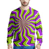 Zigzag Optical illusion Men's Sweatshirt-grizzshop