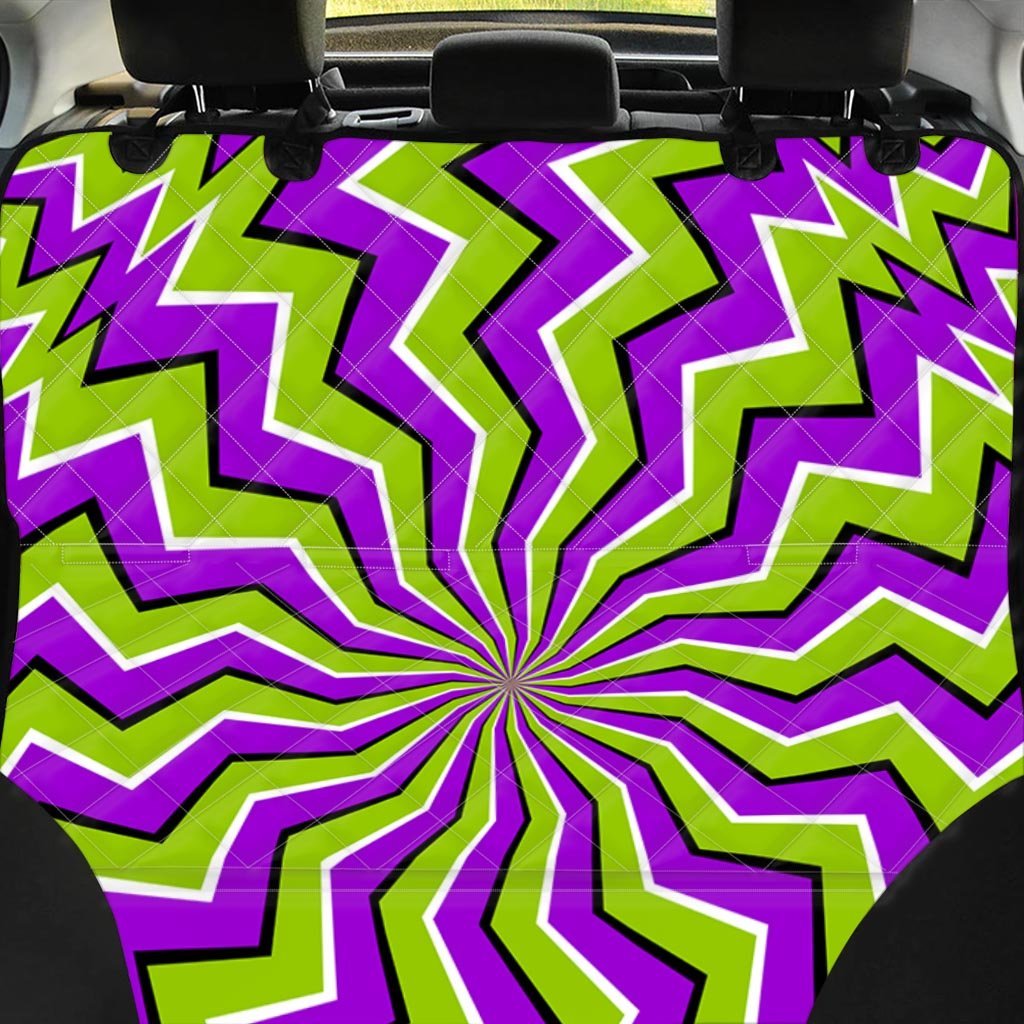 Zigzag Optical illusion Pet Car Seat Cover-grizzshop