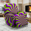 Zigzag Optical illusion Recliner Cover-grizzshop