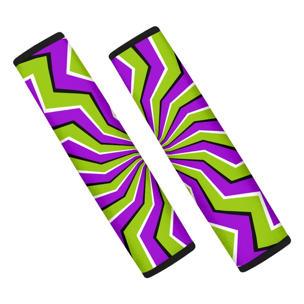 Zigzag Optical illusion Seat Belt Cover-grizzshop