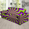 Zigzag Optical illusion Sofa Cover-grizzshop