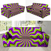 Zigzag Optical illusion Sofa Cover-grizzshop