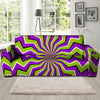 Zigzag Optical illusion Sofa Cover-grizzshop