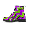 Zigzag Optical illusion Women's Boots-grizzshop