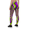 Zigzag Optical illusion Women's Leggings-grizzshop