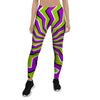 Zigzag Optical illusion Women's Leggings-grizzshop