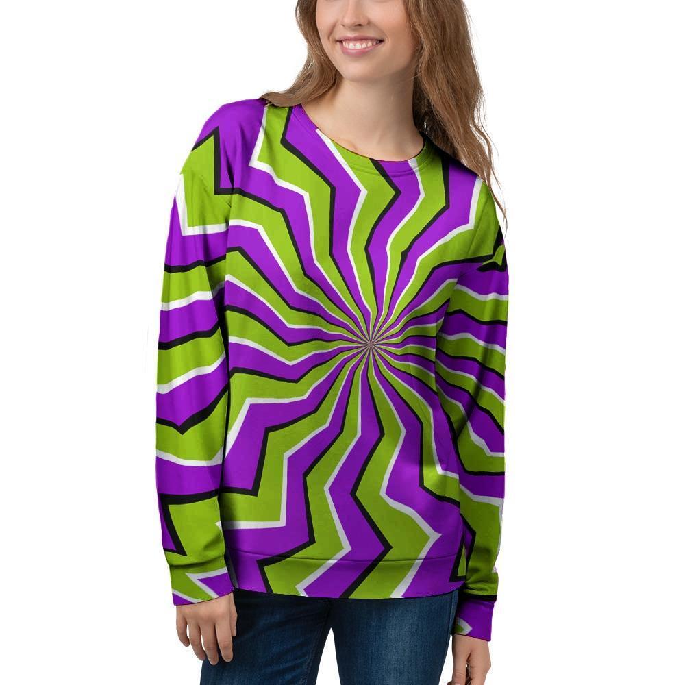 Zigzag Optical illusion Women's Sweatshirt-grizzshop