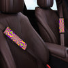 Zigzag Psychedelic Optical illusion Seat Belt Cover-grizzshop