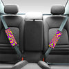 Zigzag Psychedelic Optical illusion Seat Belt Cover-grizzshop