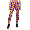 Zigzag Psychedelic Optical illusion Women's Leggings-grizzshop