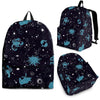 Zodiac Constellation Pattern Print Backpack-grizzshop