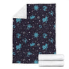 Zodiac Constellation Pattern Print Blanket-grizzshop